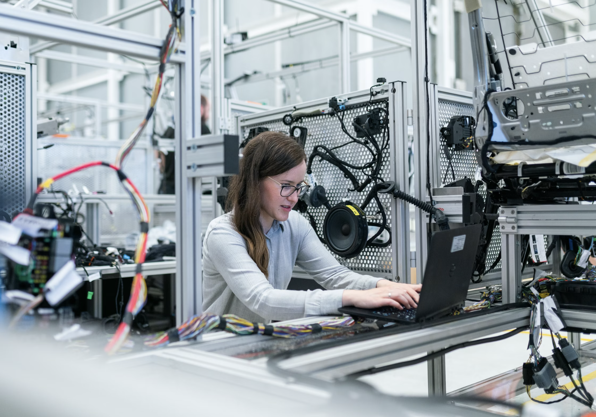 Green MBA in engineering and she is building a robot to build solar panels